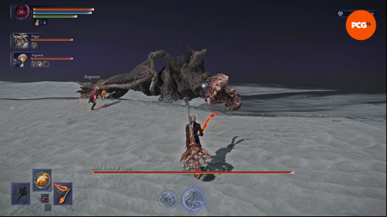 Adel, Baron of Night, one of the Elden Ring bosses.